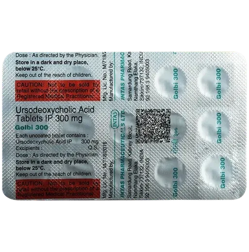 golbi 300mg tablet 15's